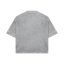 SATOSHI'S DAUGHTER TSHIRT // OIL WASHED GREY